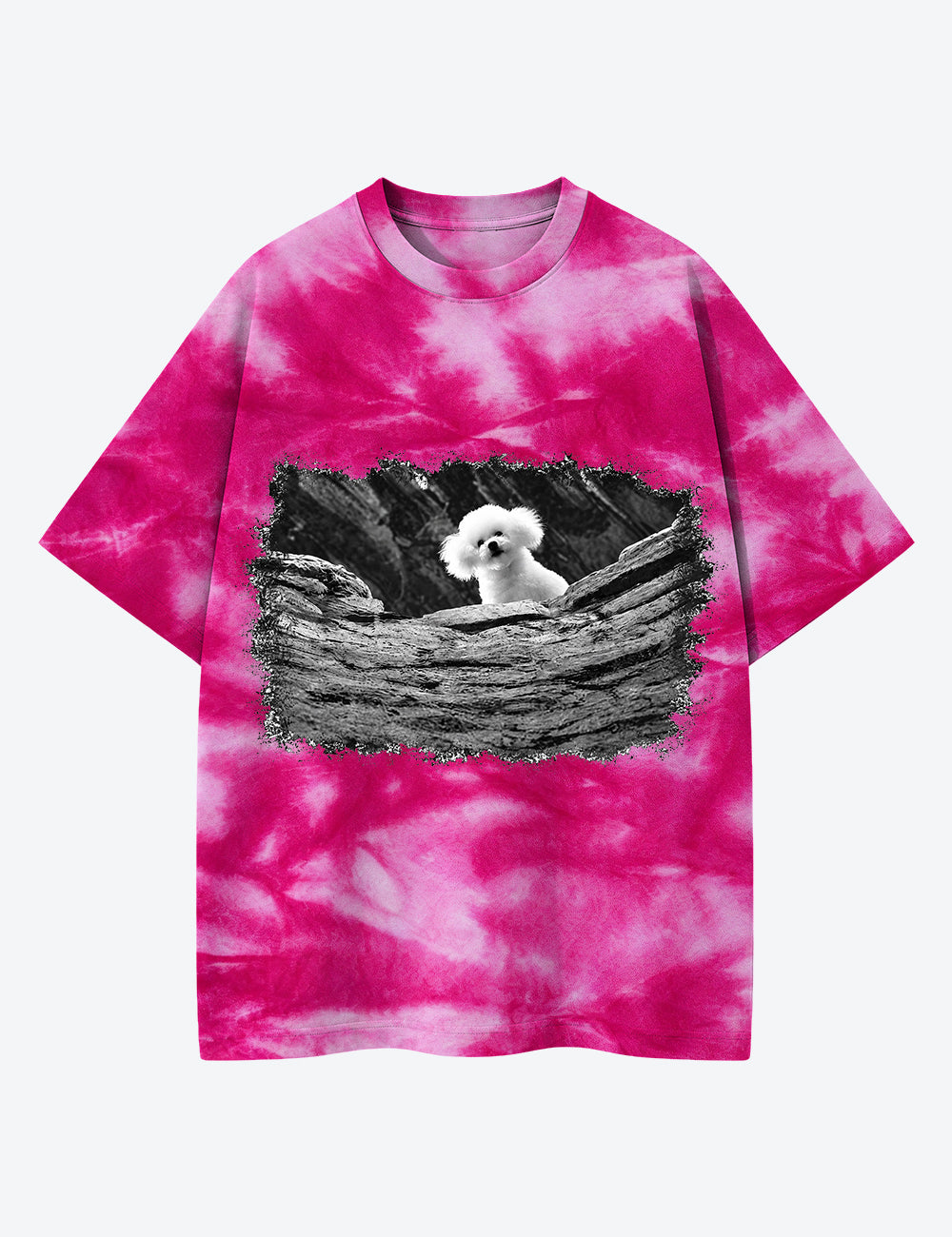 Precious Dog Horror Movie Silence Of The Lambs Halloween Unisex Cotton Handmade Tie-Dye T-Shirt