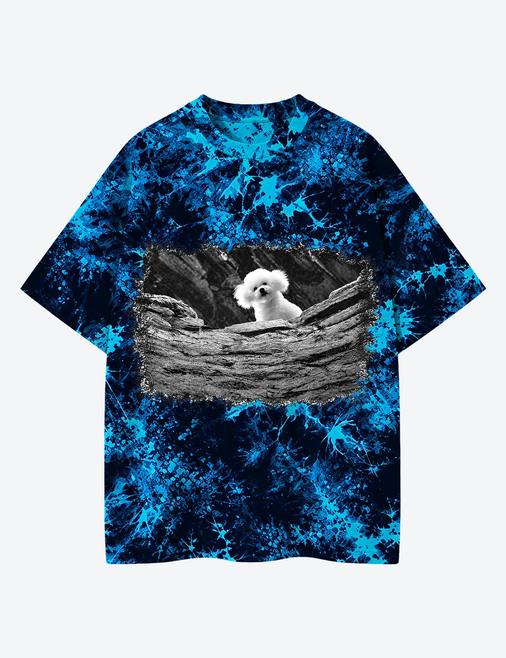 Precious Dog Horror Movie Silence Of The Lambs Halloween Unisex Cotton Handmade Tie-Dye T-Shirt