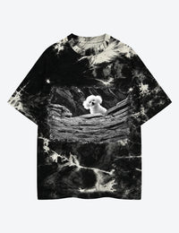 Precious Dog Horror Movie Silence Of The Lambs Halloween Unisex Cotton Handmade Tie-Dye T-Shirt