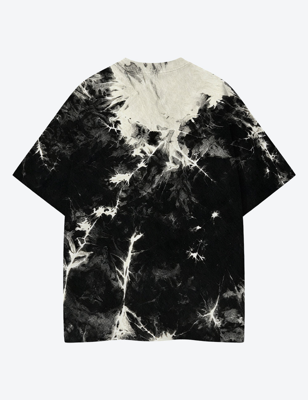 Soft Blue Dolly Guitar Street Art Unisex Cotton Handmade Tie-Dye T-Shirt